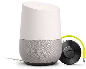 google chromecast audio with google home