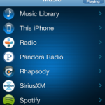 Sonos plays local iOS music